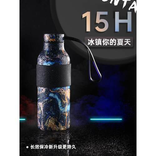 contatto潮流保温保冷杯不锈钢户外颜值水壶随行水杯男士运动杯子 - 图2