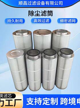 工业除尘设备空气滤筒粉尘滤筒净化系统工业除尘打磨滤芯除尘滤芯