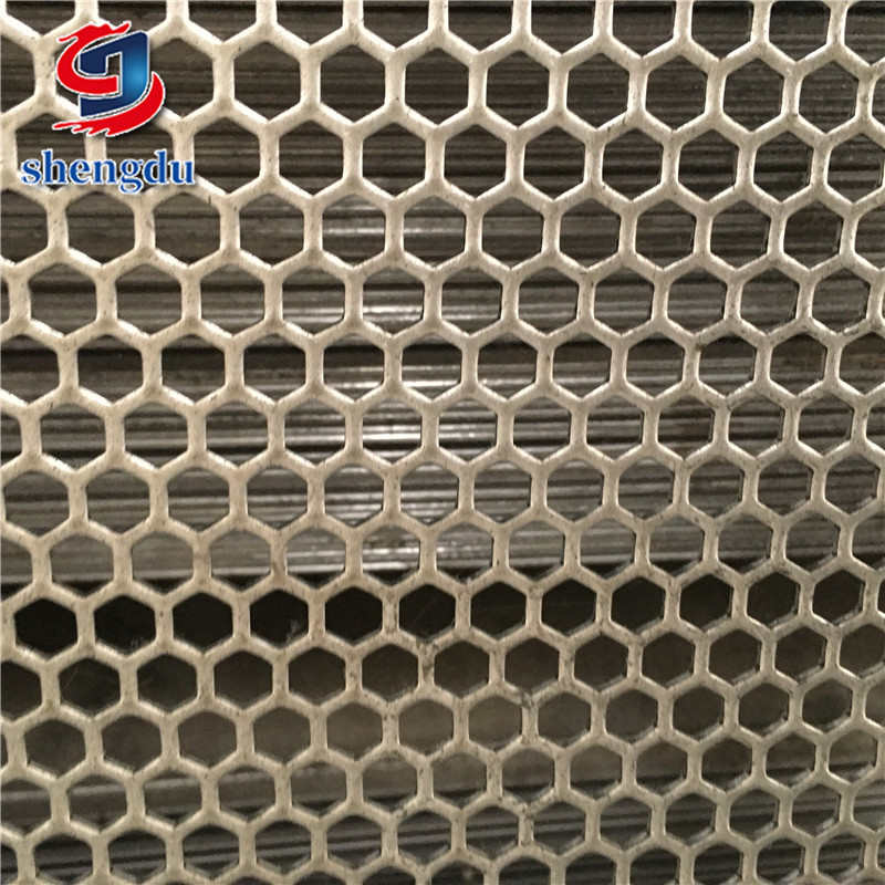 Stainless steel punching tray copper hole plate chassis grille fan air outlet grille round hole ventilation and heat dissipation board machine