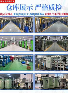 工业净水器设备纯净水设备商用净水机ro反渗透水处理设备ro净水器