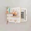 Perforated board electric meter box decorative painting without punching electric box shielding rack wall-mounted shielding box decorative shelf manufacturer