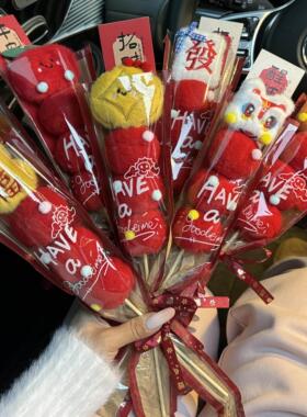 糖葫芦花束摆件新年装饰桌面客厅过年氛围感布置创意礼物拍照道具
