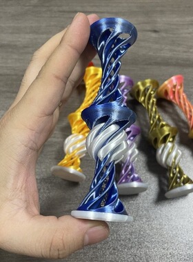 办公桌打印新品旋转3D模型摆件