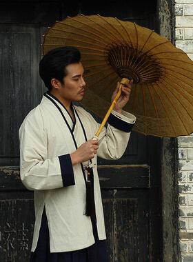 素衣宋者手工古纸伞手绘汉服古风拍照晴雨实用油纸伞传统非遗礼品
