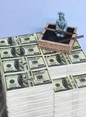 网红美金凳子nigo同款美元美金钞票模型装饰店铺招财摆件陈列道具