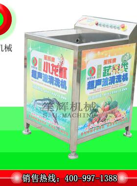 工业 鲈鱼金枪鱼超声波清洗机白斑星鲨章鱼漂洗机 工厂