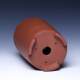 Orchid flowerpot ceramic high-end round straight large orchid spider orchid clivia orchid orchid special purple clay pot boutique