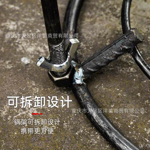 加厚实心钢筋支锅架锅圈炒锅汤锅架子置物架双层锅垫防烫隔热承重 - 图2