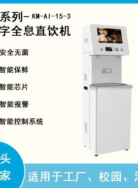 商用不锈钢系列直饮机KM-G-180-12RO反渗透技术智能控制系统
