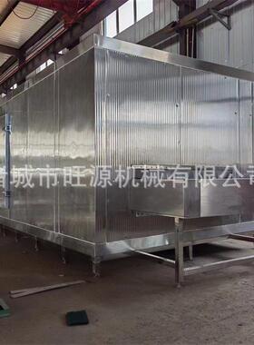 双螺旋速冻机堆积式隧道冻结机鳕鱼片油炸鸡腿冻豆腐快速冷却机