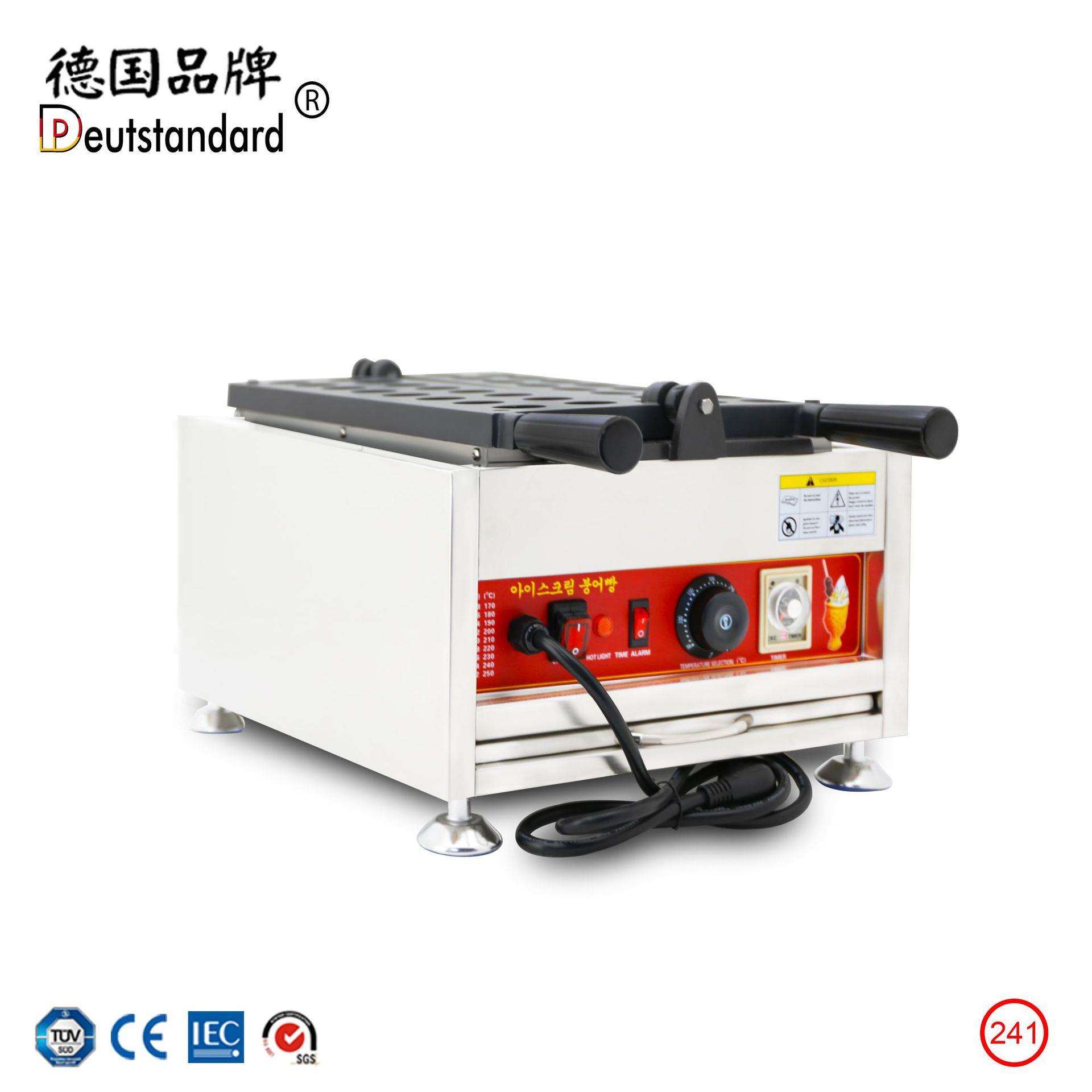 Waffle machine spherical waffle commercial flipping scone machine electric heating electric cake stall baking snack equipment