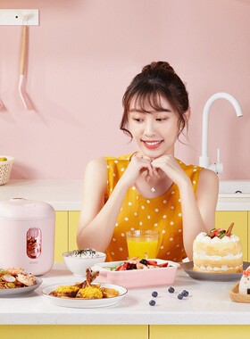 DJFB12AO东乔迷电子锅你婴儿宝煮宝副O食品1.2升五谷杂粮粥一人小