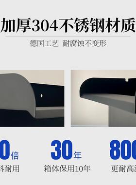 ll加单色灯不锈钢瀑布出水口庭院造景水幕墙流水槽水景墙水帘流水