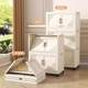 Children's wardrobe storage cabinet without installation baby clothes sorting household snacks plastic storage rack bedroom storage cabinet