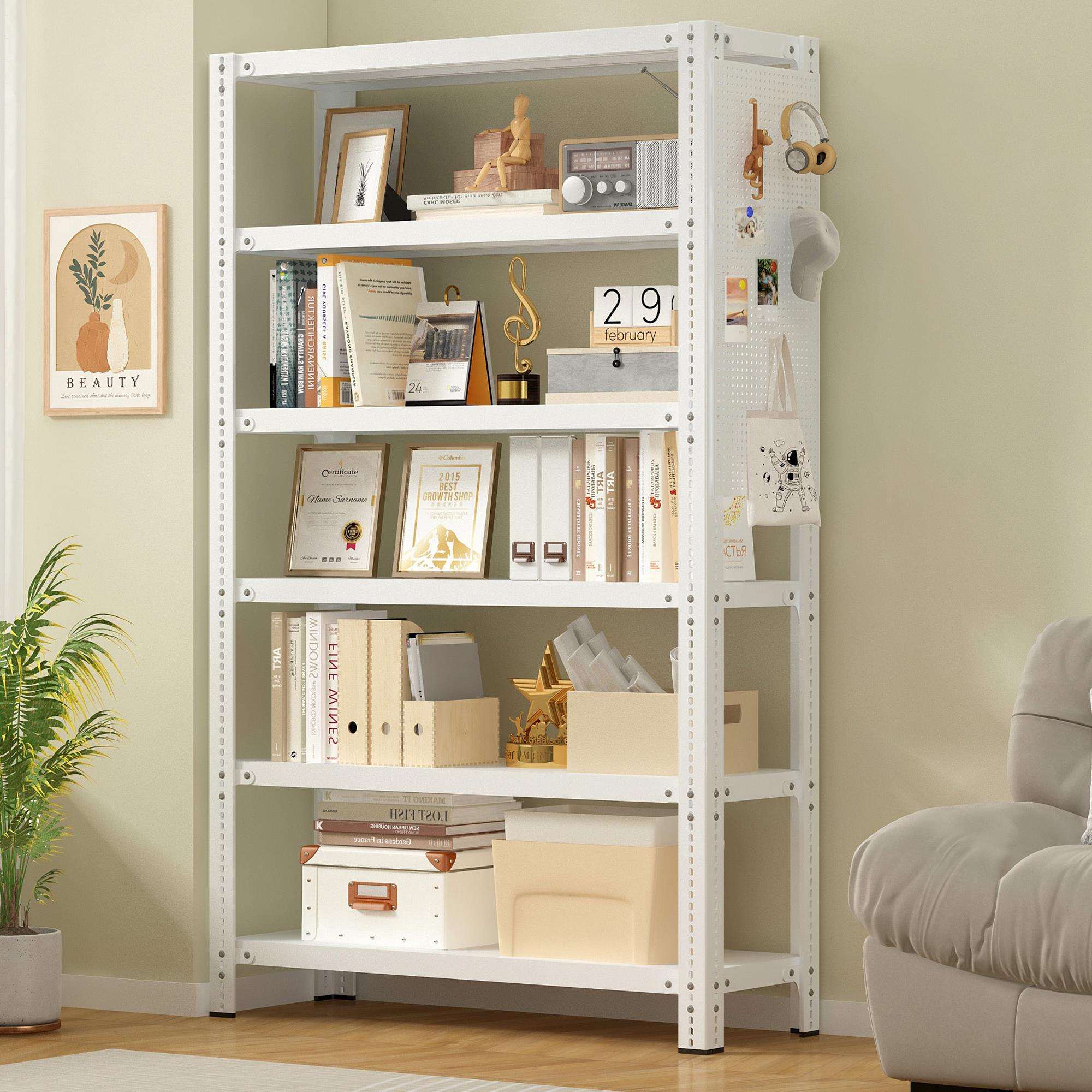A frame 6T hole board shelf storage multi-layer floor bookshelf 111 storage super delivery city rack warehouse warehouse balcony express