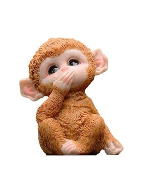 高档小猴子意车载摆件汽车饰内车上中台装控品呆萌可爱女生202创2