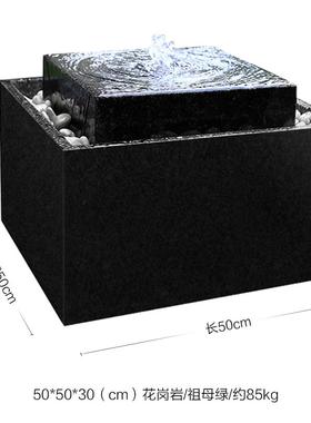 正品流水摆件不锈喷泉送庭院装饰石材水水景小品简钢约养鱼池系阳