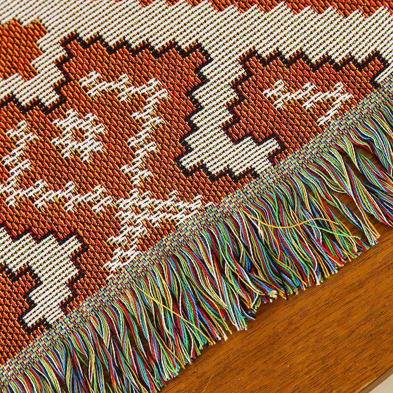 民族风圆桌布餐桌桌装饰桌子民宿样板间毯子户外露营铺蛋卷桌桌布,淘宝优惠券,粉丝福利购,淘宝优惠卷