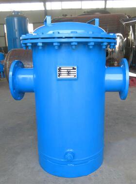 污水管道立式直通除污器滤污器 浴池毛发收集器 快开式篮式过滤器