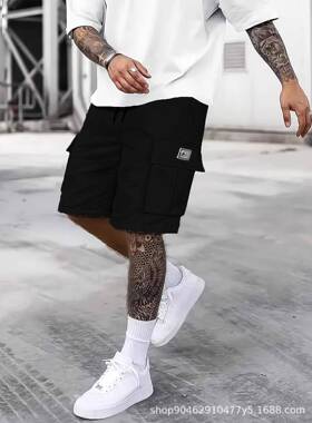 Men’s 5-Pack Cargo Shorts, Summer Trendy Casual Shorts,