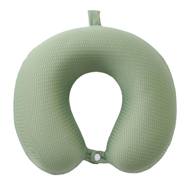 夏天冰丝u型枕头旅行护颈椎u形枕记忆棉午睡飞机靠枕式脖枕套,淘宝优惠券,粉丝福利购,淘宝优惠卷