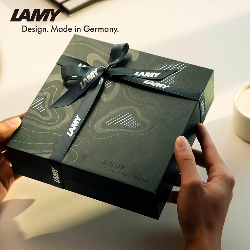LAMY Lingmei ballpoint pen gift box dark night green wild luxury gift box student stationery holiday gift