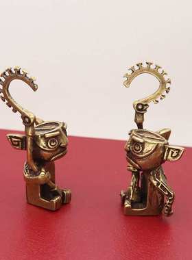 结界兽门口摆件青铜门神哪吒2同款周边系列可爱结界兽小摆件