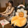 Cartoon flowers and animals surround sofa cushions, futon cushions, bedroom bay window butt cushions, tatami cushions
