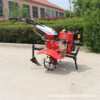 Diesel direct-connected two-wheel drive farmland tillage micro-tillage electromechanical start plow cultivator engine hood lighting