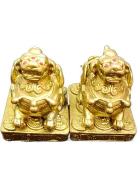 纯铜貔貅摆件天禄飞天翅膀四方底座皮休独角貔貅店铺开业礼品摆件