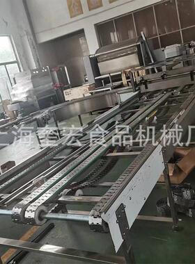 全自动切块蛋糕生产线 西点泡芙机瑞士卷生产线 网红瑞士卷蛋糕机