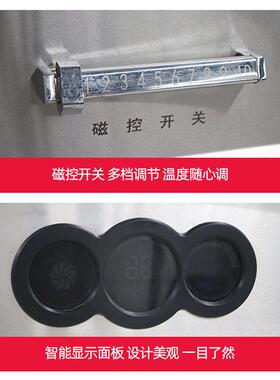 铜圈电磁汤锅饭店餐厅牛羊肉卤肉锅铜圈明档大锅不锈钢汤锅