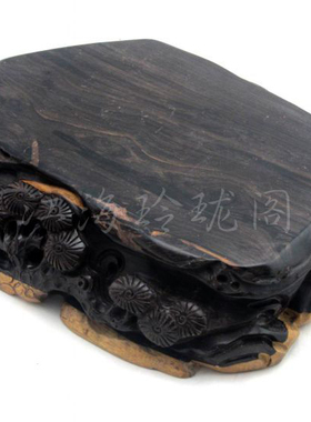黑檀木摆件艺术根雕实木底座