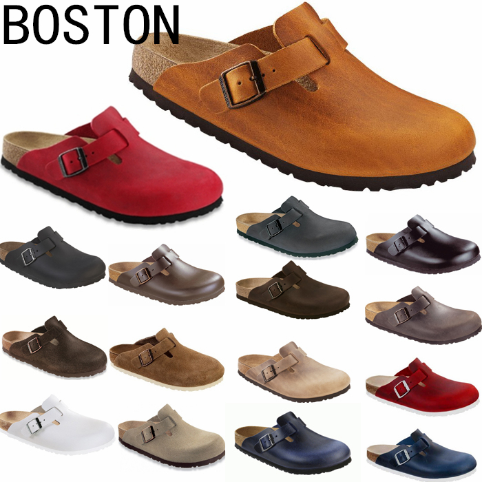 香港正品BIRKENSTOCK德国勃博肯鞋Boston男女包头凉拖鞋 - 图0