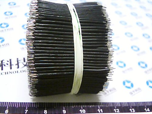 线仔 国标1007 24# 11股 黑色 长4CM 镀锡铜线焊线 10条 - 图3