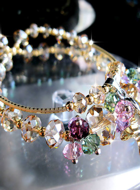 新款奥地利水晶手链情人节礼物