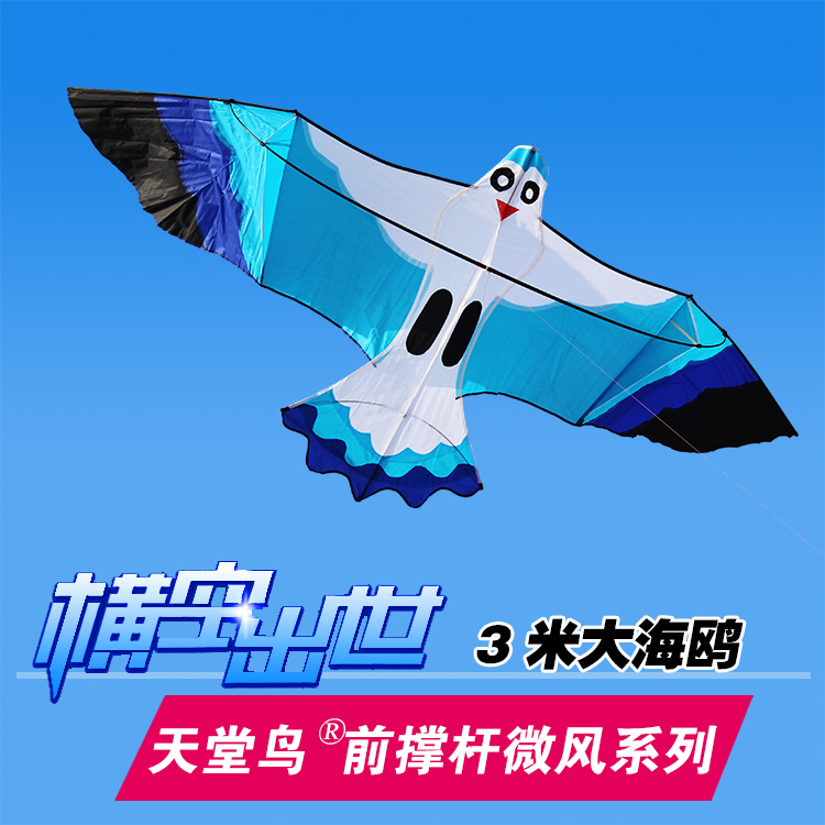 濰坊 風箏 天堂鳥 新款 3米前撐杆海鷗風箏 4米大雄鷹 新款熱賣中