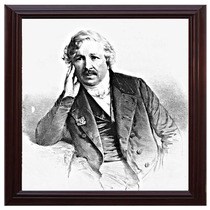 Decoration Painting Solid Wood With Frame Painting World Celebrity Book House Hanging Painting sketchpad portrait Ad painting Daguel