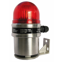 Industrial sound and light siren SG-103 (non-explosion-proof type) AC220V stainless steel sound and light alarm