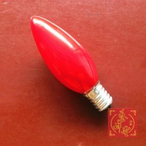 Tzu Xiangtang Buddhist candle holder Ming light for special red light bulb for Buddhist candlestick (single only)