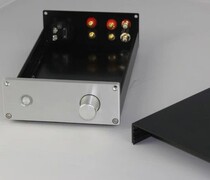 Full aluminium power amplifier chassis (internal dimensions wide x high x deep mm 135x48x250)