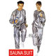 Running, bodybuilding, sweating suit, sauna and steaming