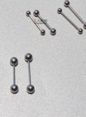 钛钢细杆手指12mm舌钉