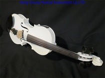 Bestwanted instrument Electronic white viola playing electroacoustic viola 15 inch -16 inch uwood accessories