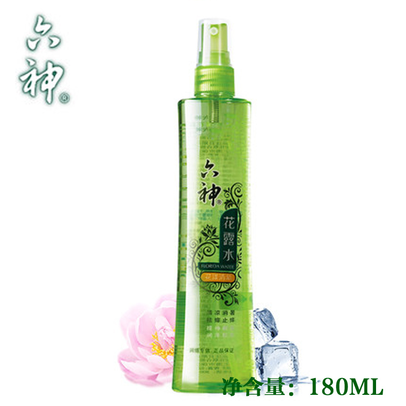 六神清新花香喷雾花露水180ml80ml祛痱止痒清爽花露水-图0