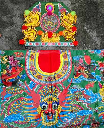 潮汕拜神用品 手工神袍 财神袍 天公袍 佛袍 王爷袍 南辰北斗袍 - 图1