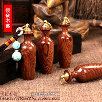 Hot Selling Vases Snuff Snuff Pot Large Leafs Yellow Flowers Pear Wood Vases National Character Handlebar Pieces Portable Smoke Pot