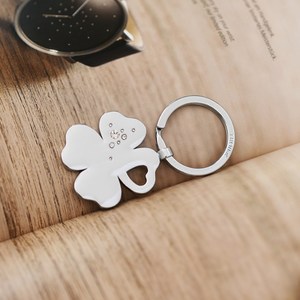 德国Troika四叶草情侣钥匙扣饰品男女汽车创意钥匙链挂件钥匙圈