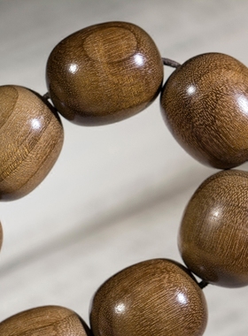 龙虫并雕斋金丝楠木枣阴沉木手串