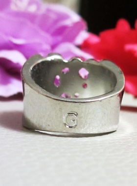 欧美风夸张宴会派对水钻大戒指